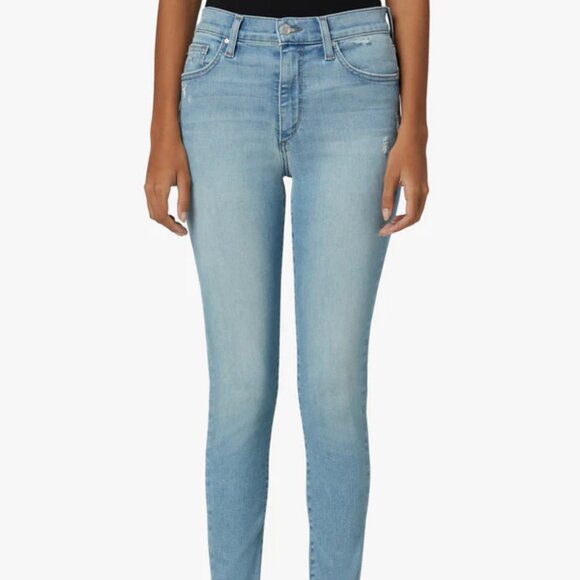 Joe's Jeans Curvy Skinny Ankle- Dark Wash - Picture 2 of 9